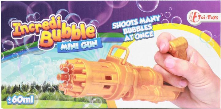 Produktbild Toi-Toys Unglaubliche Seifenblasen Gun Gold