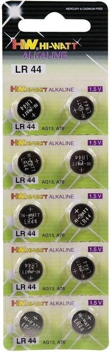 HW Knopfzellbatterien (10 Stk., LR44)