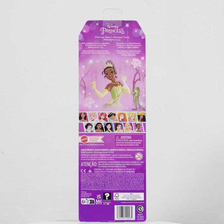 Actual product image Mattel Princess Tiana Doll