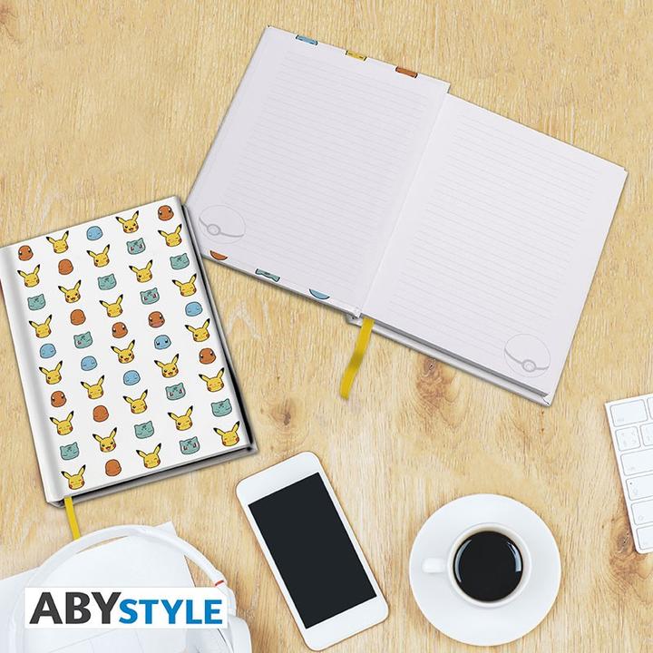 Produktbild ABYstyle Pokemon - Starters (A5, Blanko, Harter Einband)