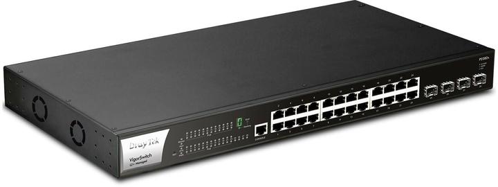 Immagine prodotto Draytek Switch 440mm VigorSwitch P-2282X 4*SFP+/24*GE/PoE+ retail (28 Porti)