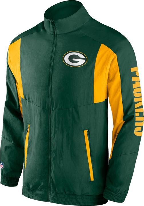 Immagine prodotto Fanatics Giacca da ginnastica Green Bay Packers Foundation Crinkle - M (M)