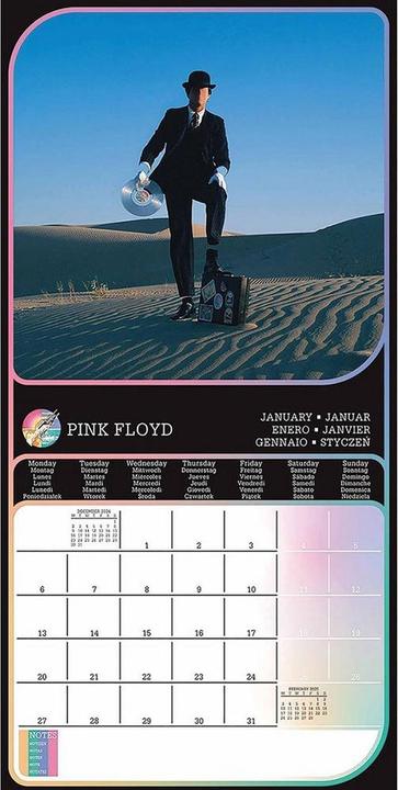 Immagine prodotto Pink Floyd Calendario da Parete