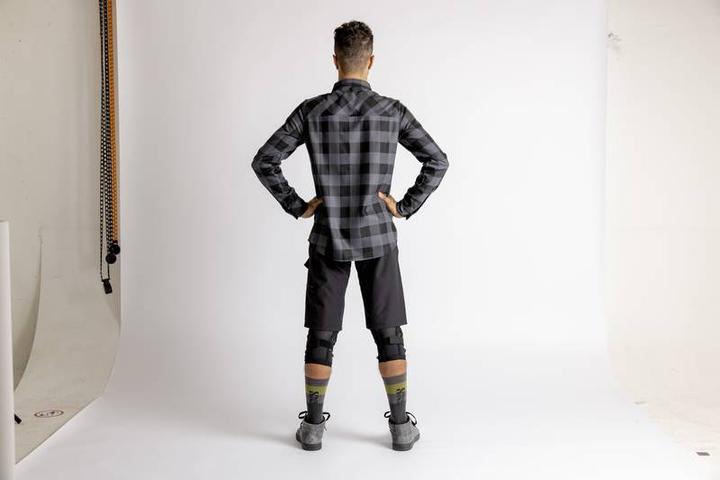 Immagine prodotto iXS Carve Digger - Camicia a maniche lunghe - Grigio/Nero (XS)
