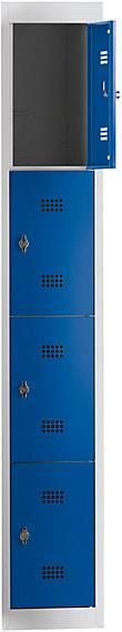 Actual product image Wolf Steel locker, disassembled (30 cm, 180 cm)