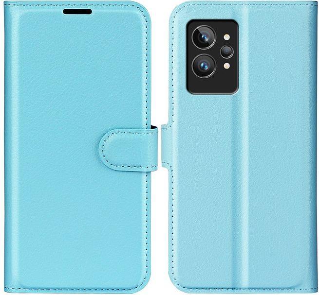 Actual product image MU Classic Litchi Leather Bookcover Series (Realme GT2 Pro)