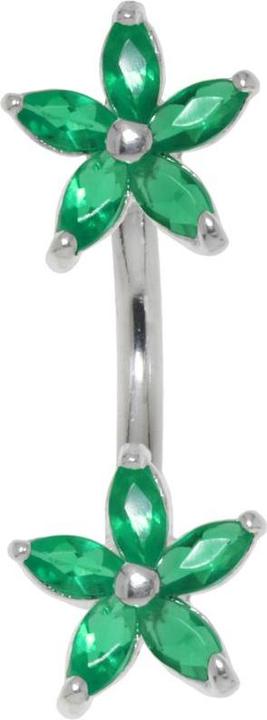 Produktbild Bijouteria Bauchpiercing (Edelstahl, Silber 925, Zirkonia)