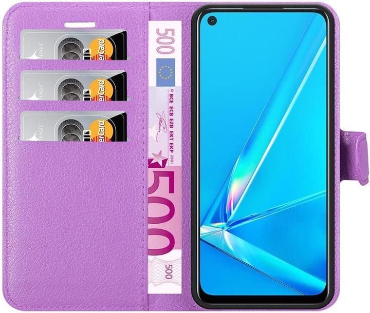 Actual product image Cadorabo Book with stand function cover (Oppo A92)