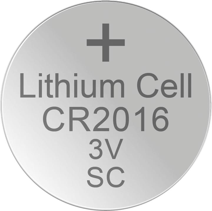 Immagine prodotto Hückmann Pila a bottone al litio da 3V (5 pz., CR2016, 90 mAh)