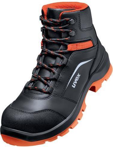 Uvex Safety 2 xenova® boots S3 95071 black, red width 10 size 45 (S3, 45)