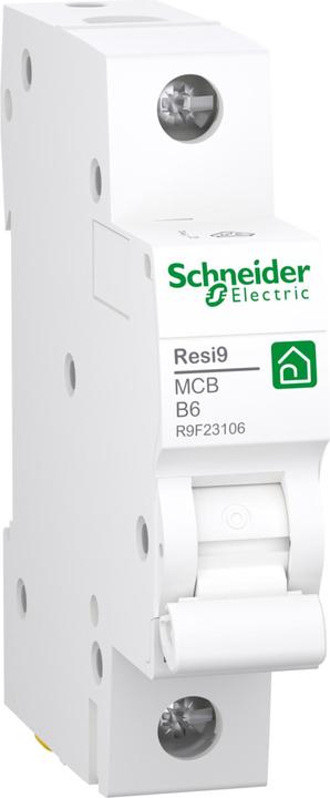 Immagine prodotto Schneider Electric Unità di controllo automatico B 6A 1 polo R9F23106 Resi9
