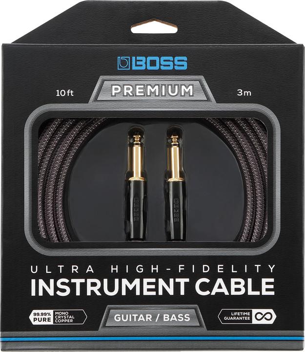 Immagine prodotto BOSS BIC-P10 Cavo per strumenti premium destro-destro 3 metri (3 m)