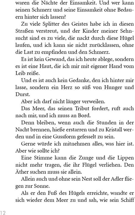 Actual product image Der Prophet. Der Narr. Der Wanderer (German, Khalil Gibran, 2010)