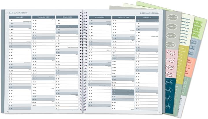 Immagine prodotto Il mio planner per insegnanti A4+ - Calendario per insegnanti per l'anno scolastico 2025/2026 (A4, Tedesco)