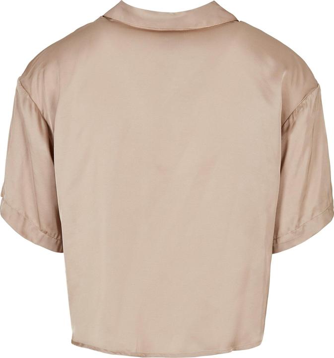 Produktbild Urban Classics Ladies Viscose Satin Resort Shirt - 17070 (S)