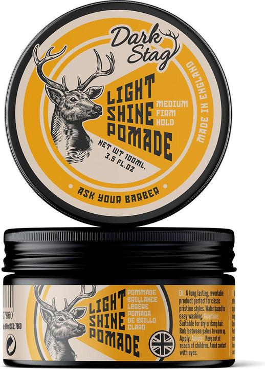 Immagine prodotto Dark Stag - Pomata leggera e lucentezza (Pomata, 100 ml)