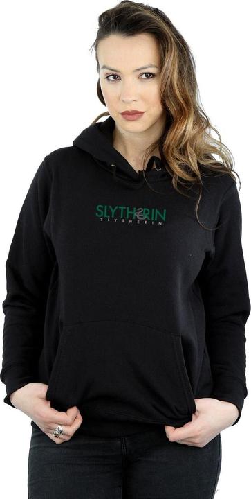 Image du produit - Sweat à capuche SLYTHERIN TEXT - Femme (L)