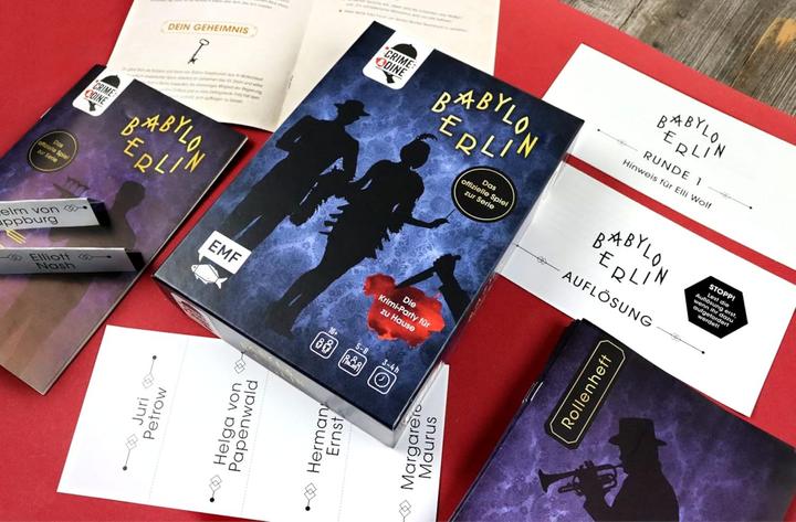Image du produit Crime & Dine - Le coffret dîner mystère : Meurtre d'un Frison sur l'île de Sylt (Allemand)