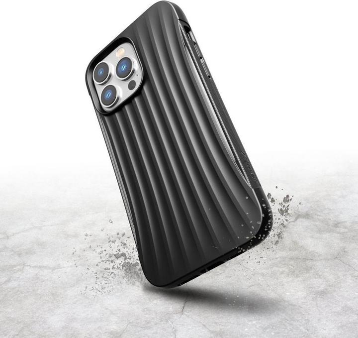 Actual product image X-Doria Raptic Clutch Case iPhone 14 Pro Max. back cover black (Apple iPhone 14 Pro Max)