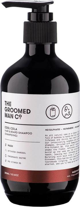 The Groomed Man Cool Cola Hair & Beard Shampoo