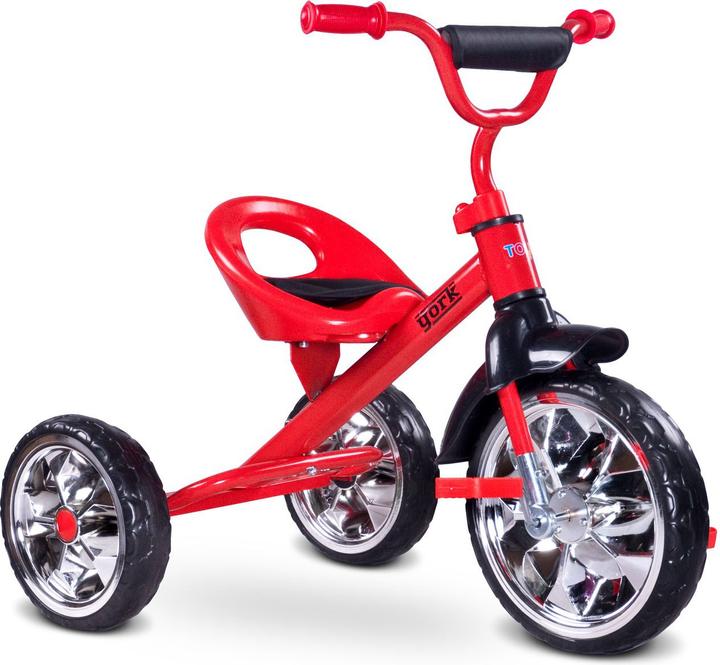 Actual product image Caretero Tricycle YORK Red