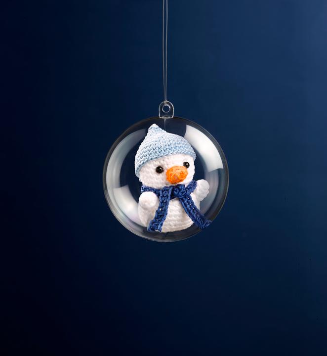 Actual product image Topp Konrad:Häkelmini-Weihnachtskugel Häkels