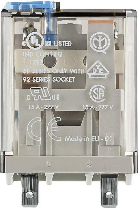 Finder 62.32.9.220.0040 Relais de puissance 220 V/DC 16 A 2x wisselcontact 10 stuk(s)