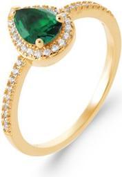 Immagine prodotto Lara ANELLO Placcato - T 58 - ZICONIA - S.EMERALD (58)
