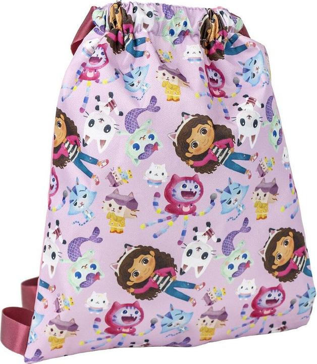 Actual product image Gabby's Dollhouse Backpack for children Pink 27 x 33 cm