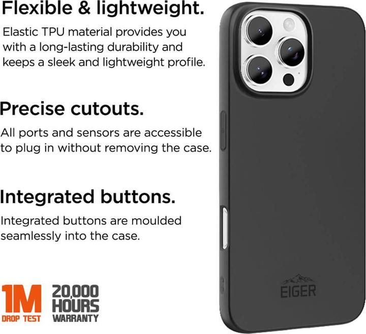 Immagine prodotto Eiger Custodia Grip (Apple iPhone 16 Pro Max)
