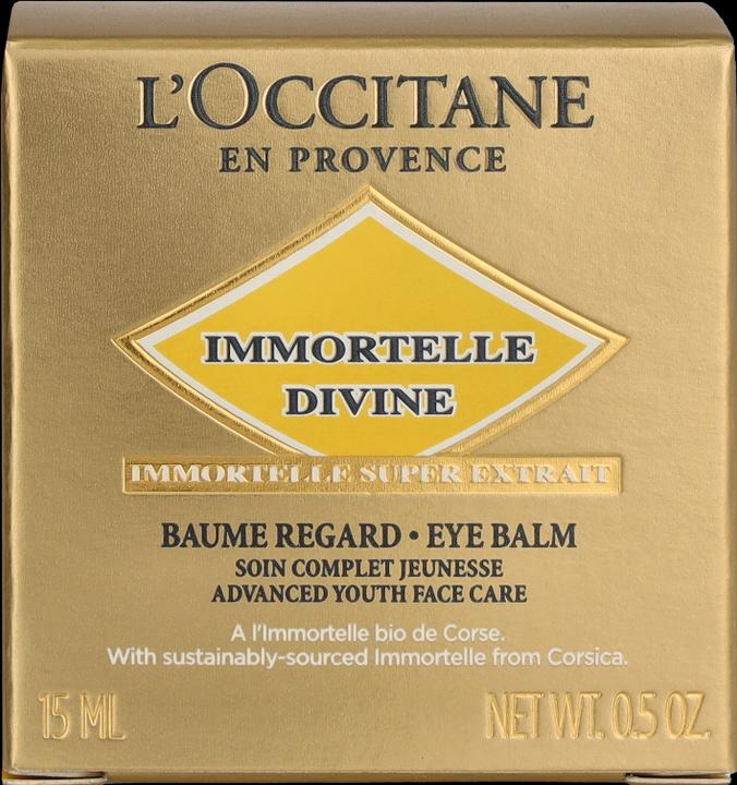 Image du produit L'Occitane Baume pour les yeux Immortelle Divine (Fluide, 15 ml, Journée)