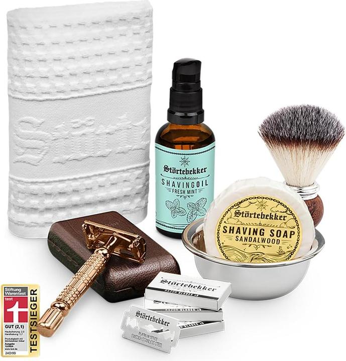 Image du produit Störtebekker Rasierhobel-Set mit Reiseetui