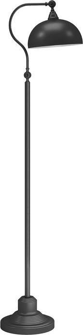 Produktbild Swisshandel24 Stehlampe im Vintage-Design, verstellbare Stehleuchte für Wohnzimmer, Schwarz (E27)
