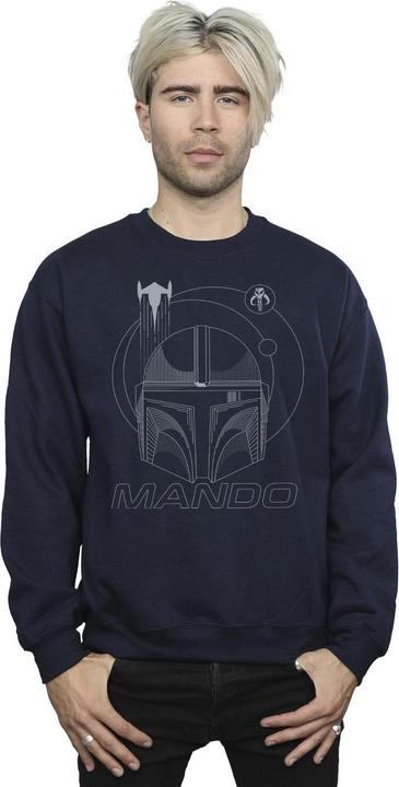 Produktbild Star Wars The Mandalorian Rings Helmet Sweatshirt (S)