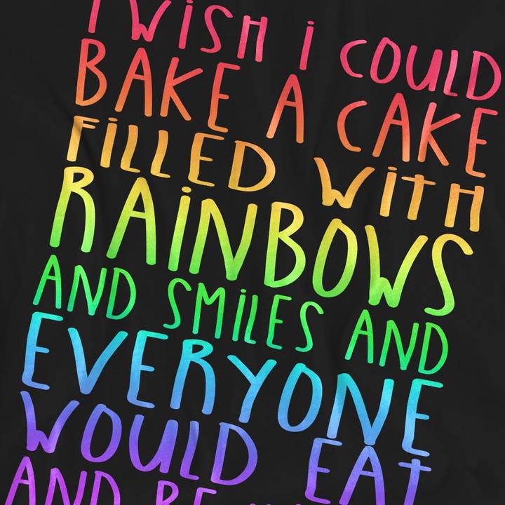 Image du produit Mean Girls - T-shirt RAINBOWS AND CAKE - Adulte (XL)