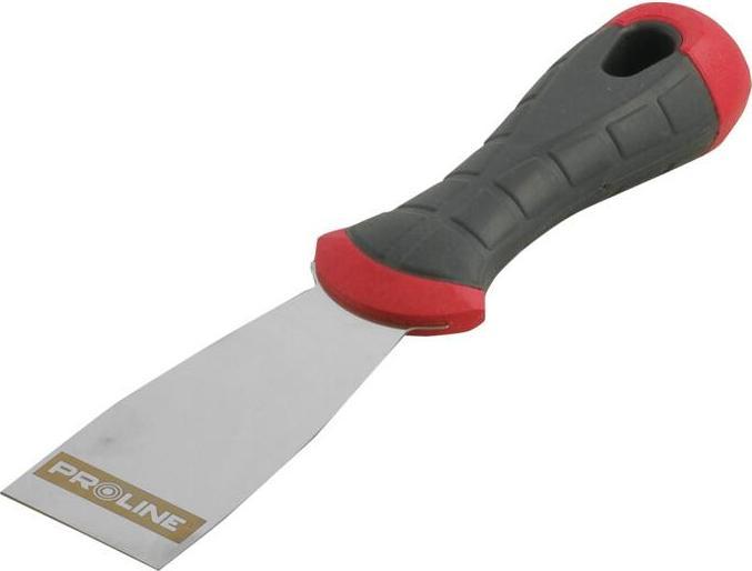Pro-Line Spatule en acier inoxydable 100 mm manche bi-matière - 61565 (10 cm)