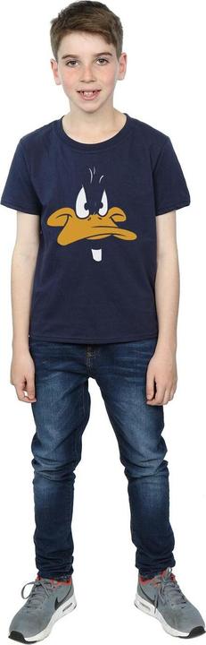 Actual product image Looney Tunes Boys Daffy Duck Big Face T-Shirt (128)