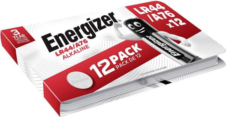 Energizer LR44/A76 (12 pcs, LR44, 150 mAh)