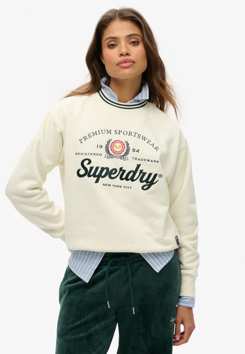 Actual product image Superdry COUNTRY CLUB LOOSE CREW Dames Trui (16)