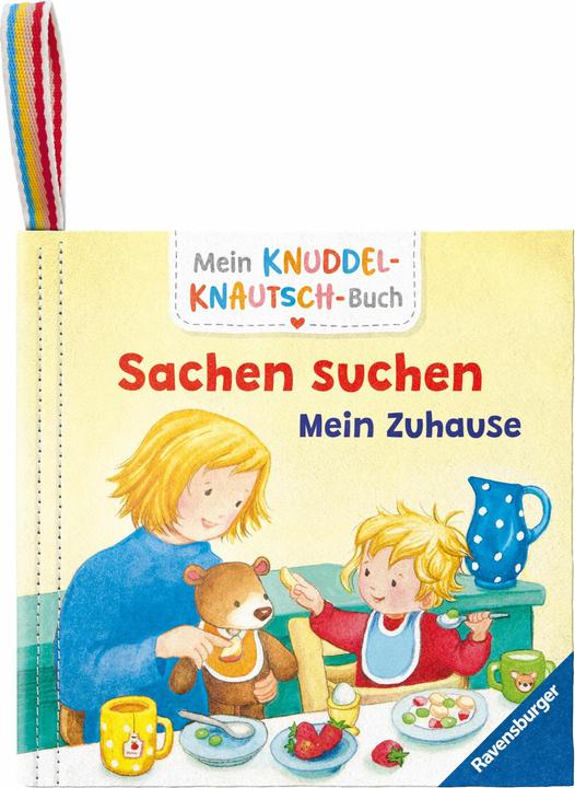Immagine prodotto Ravensburger Mein Knuddel-Knautsch-Buch: Sachen suchen. Mein Zuhause (Tedesco)