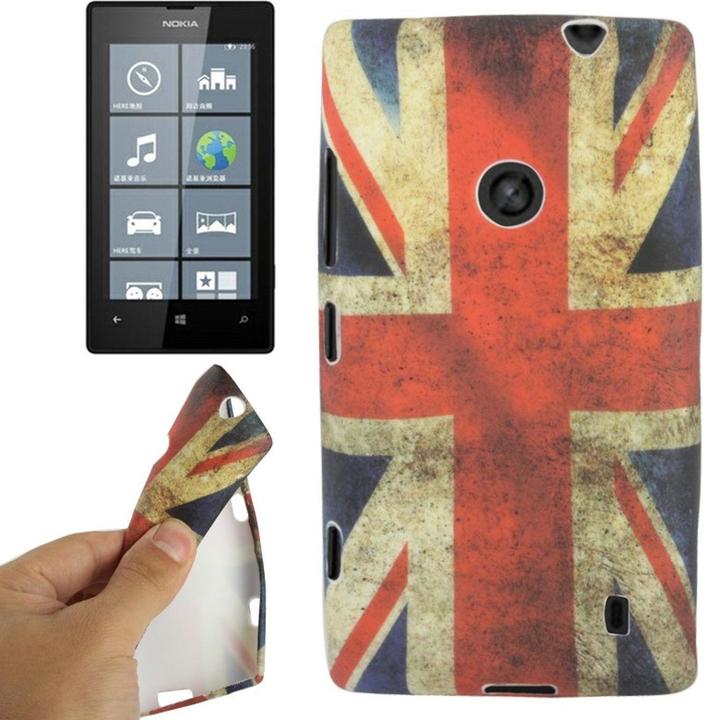 Produktbild König Design Handyhülle TPU Schutzhülle für Nokia Lumia 520 England (Nokia Lumia 520)