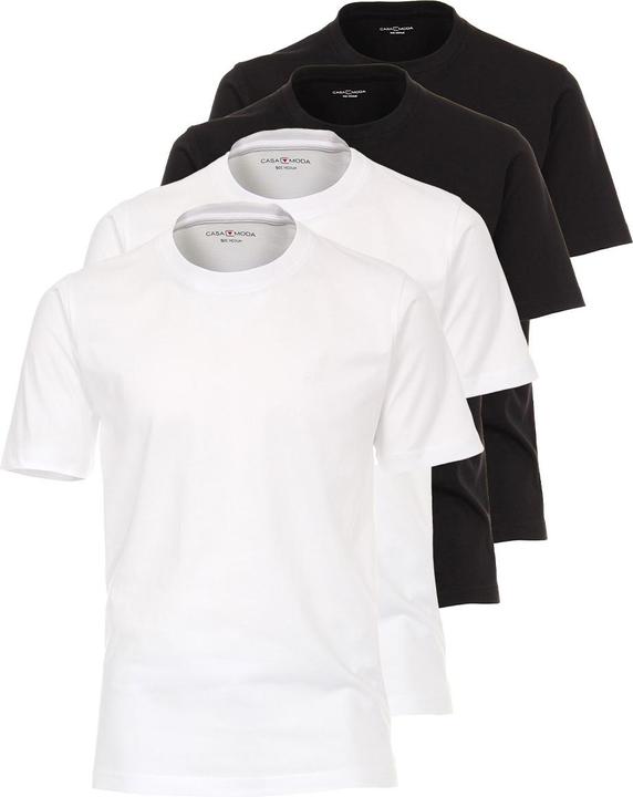 Actual product image Casamoda 4er Pack Basic T-Shirt (S)