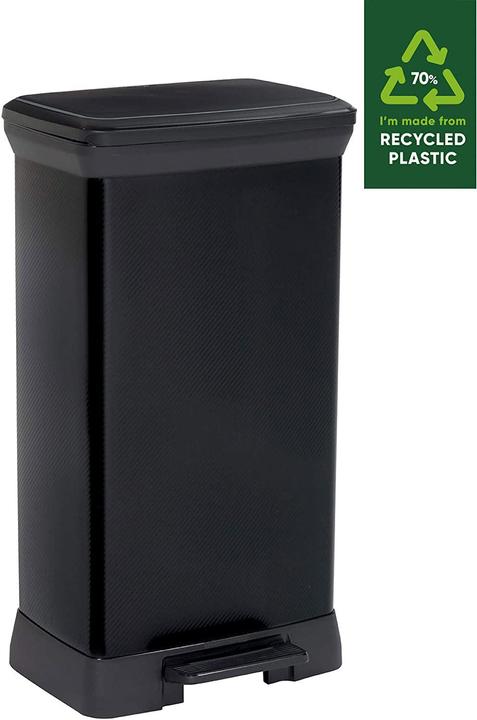 Image du produit Curver Bin METALLIC'S 50 L, noir (50 l)