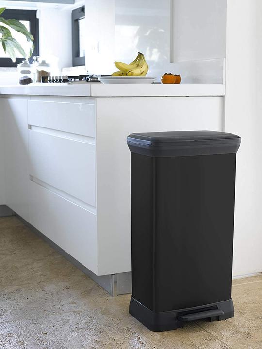 Image du produit Curver Bin METALLIC'S 50 L, noir (50 l)