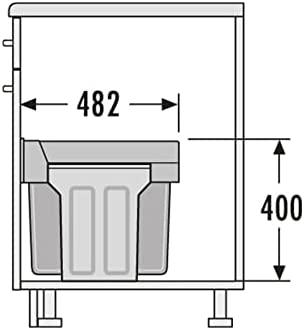 Immagine prodotto Hailo 3666111 Cestino per rifiuti (31 l)