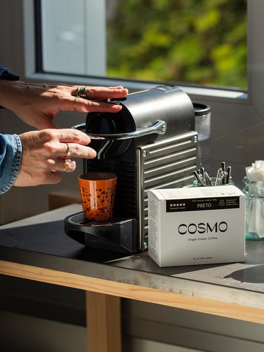 Actual product image Cosmo Coffee Single Estate Preto (30 x Port.)
