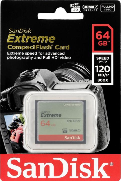 Produktbild SanDisk Extreme (64 GB, CF)