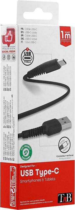 Produktbild T'nB TNB USB-C Kabel 1 Meter (1 m, USB 3.2 Gen 1)