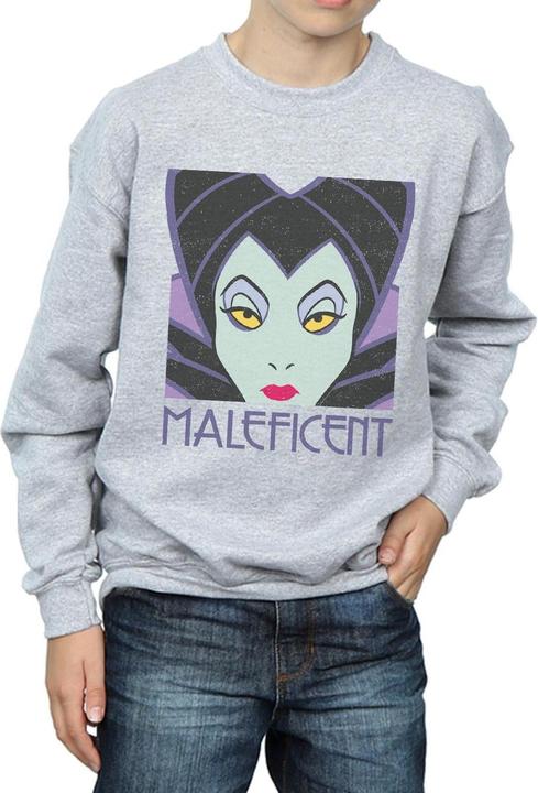Immagine prodotto Disney Maleficent Cropped Head Felpa Ragazzi (116)
