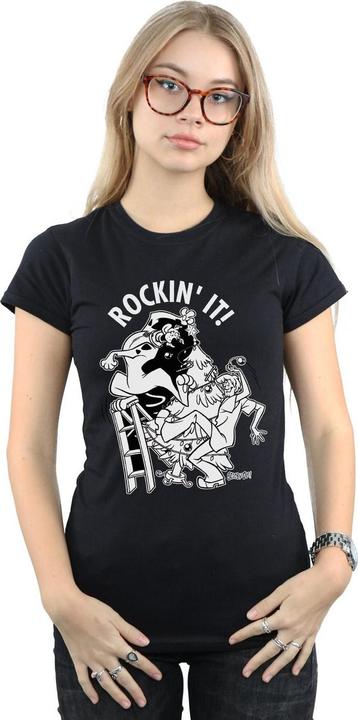 Immagine prodotto Scooby Doo Rockin' It Christmas Maglietta Donna (XL)